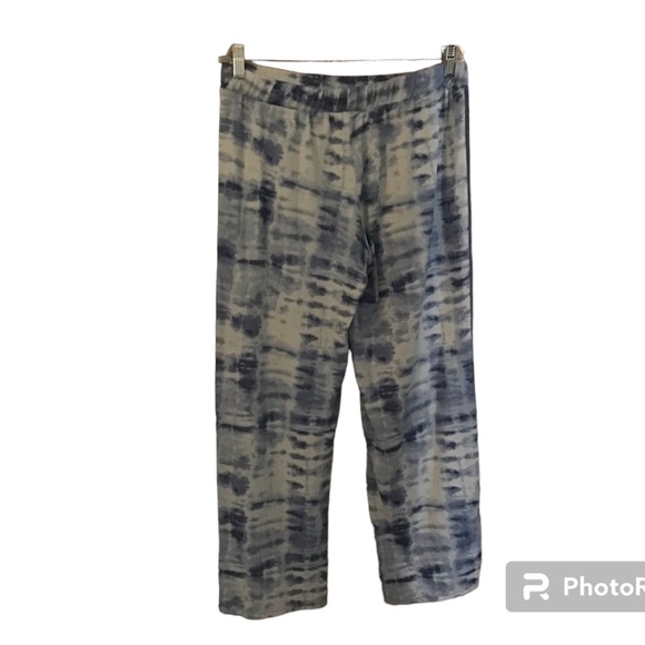 Lucky Brand Pajama Set Lounge Blue Tie Dye Women’s Medium - Picture 6 of 9